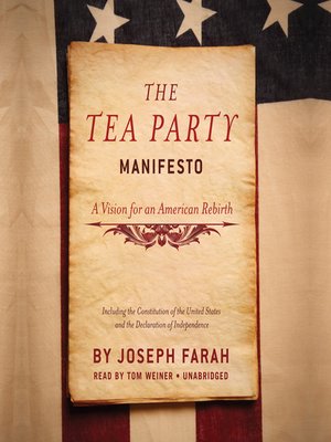 cover image of The Tea Party Manifesto